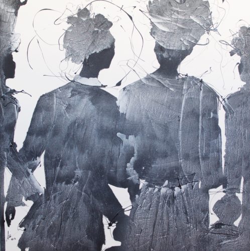 Artwork by Abé Opperman, Home time, 1.5 m h × 1.5 m w