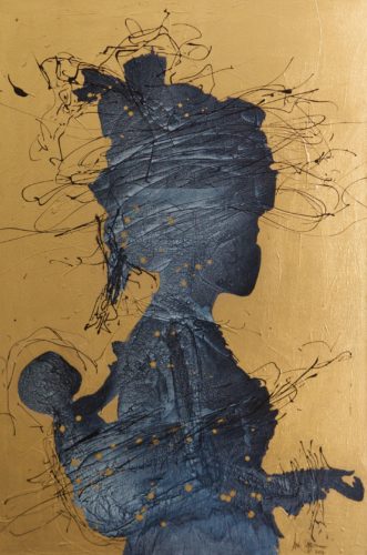 Artwork by Abé Opperman, Nothing will change, 1.5 m h × 1 m w