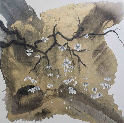 Artwork by Abé Opperman, Spring, 2 m h × 2 m w, Acrylic/mix media