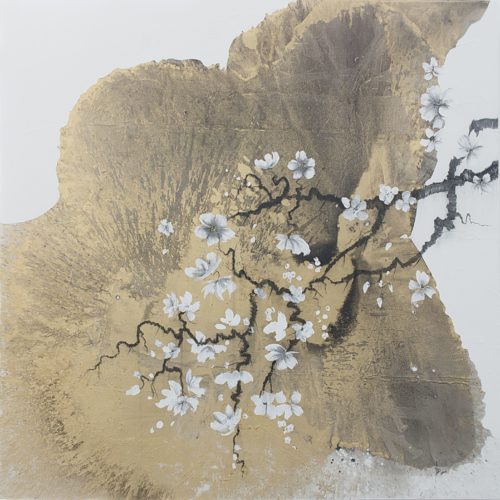 Artwork by Abé Opperman, Spring, 2 m h × 2 m w, Acrylic/mix media