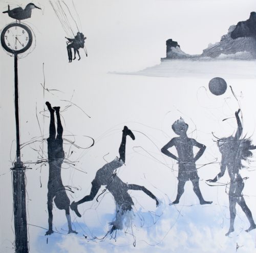 Artwork by Abé Opperman, Last thing on our mind, 2 m h × 2 m w