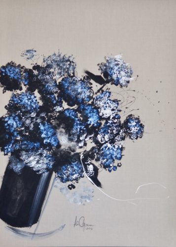 Artwork by Abé Opperman, 1.2 m w × 1.4 m h