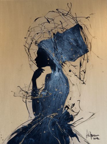 Artwork by Abé Opperman, I dream of the desert, 1.21 m h × 0.91 m w