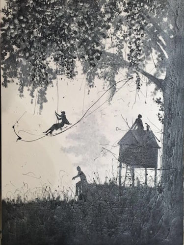 Artwork by Abé Opperman, 1.5 m w × 1.8 m h