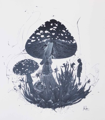 Artwork by Abé Opperman, 1.5 m w × 1.6 m h