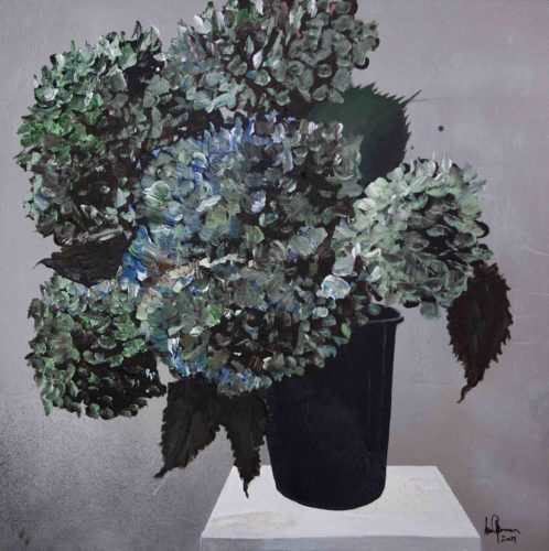 Artwork by Abé Opperman, 90cm h X 90cm w, Acrylic/mix media on canvas