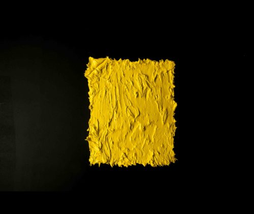 Artwork by Abé Opperman, September, mix media on canvas, 25, 5cm W x 31cm H