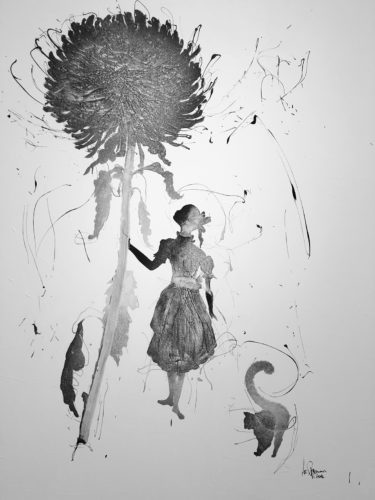 Artwork by Abé Opperman, Look you are loved, 2 m w x 2, 5 m h