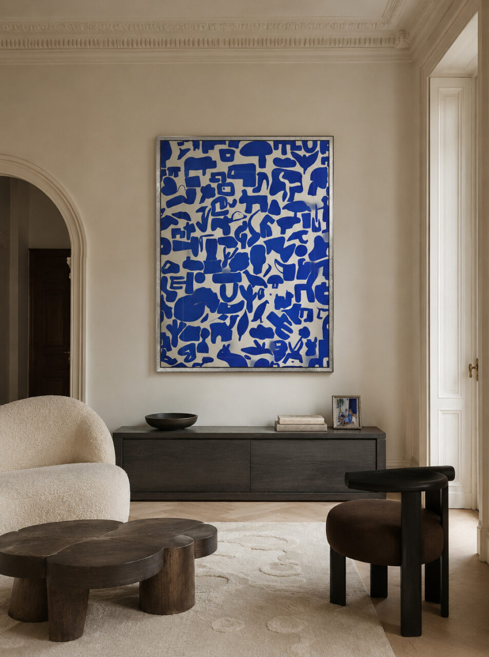 living with Abé Opperman's artwork