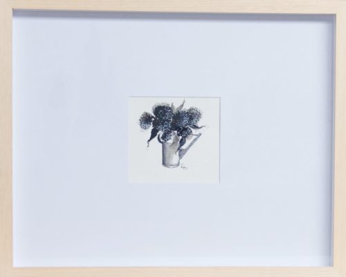 Artwork by Abé Opperman, Ink on paper, 58cm w X 46.5cm h