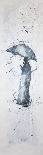 Artwork by Abé Opperman, 2 m h × 1 m w