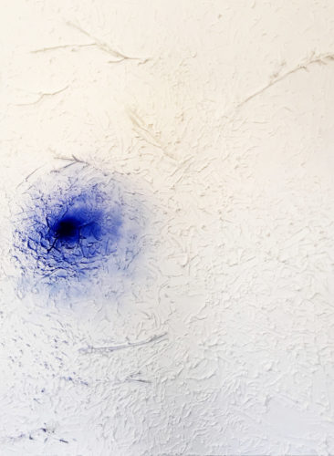 Artwork by Abé Opperman, Spring to the cold, 2.4 m h × 1.8 m w, Acrylic/mix media on canvas